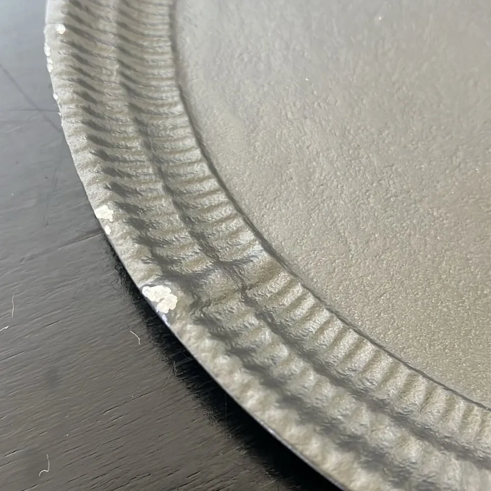 Pottery Barn Metal Round Tray